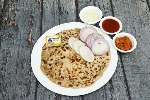 Desi Ghee Pyaz Mooli Paratha