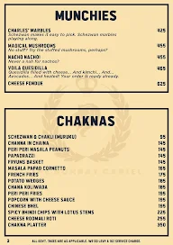 The Bombay Cartel menu 5