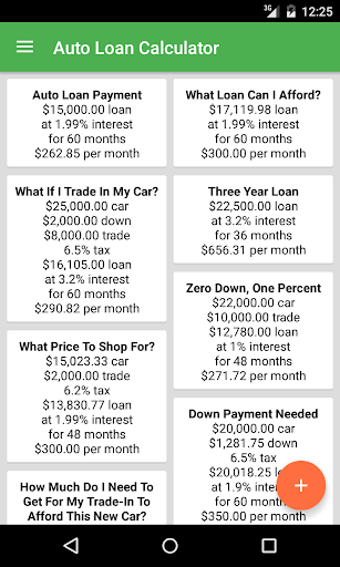 Auto Loan Calculator