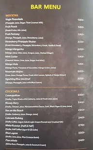 Shree Annapurna menu 1