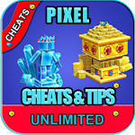 Cover Image of ダウンロード Cheat & Coins For Pixel 3D Gun Prank ! 1.0 APK