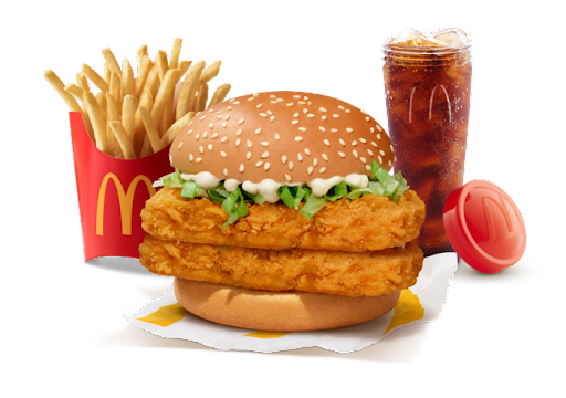 McSpicy Chicken Double Patty Burger Combo