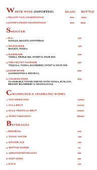 Harmony Bistro menu 5