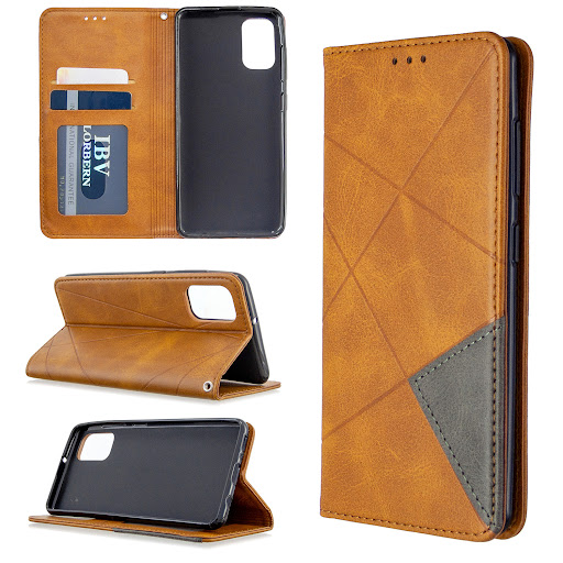 Title 8, Prismatic Magnetic Protective Leather Phone Cas...