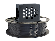 Jet Gray PRO Series PETG Filament - 1.75mm (1kg)