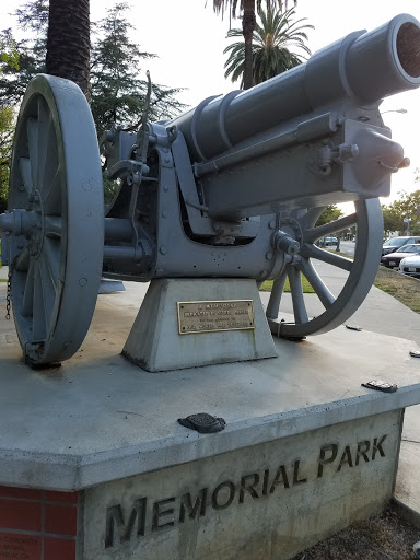 Sierra Madre Memorial Park Cannon