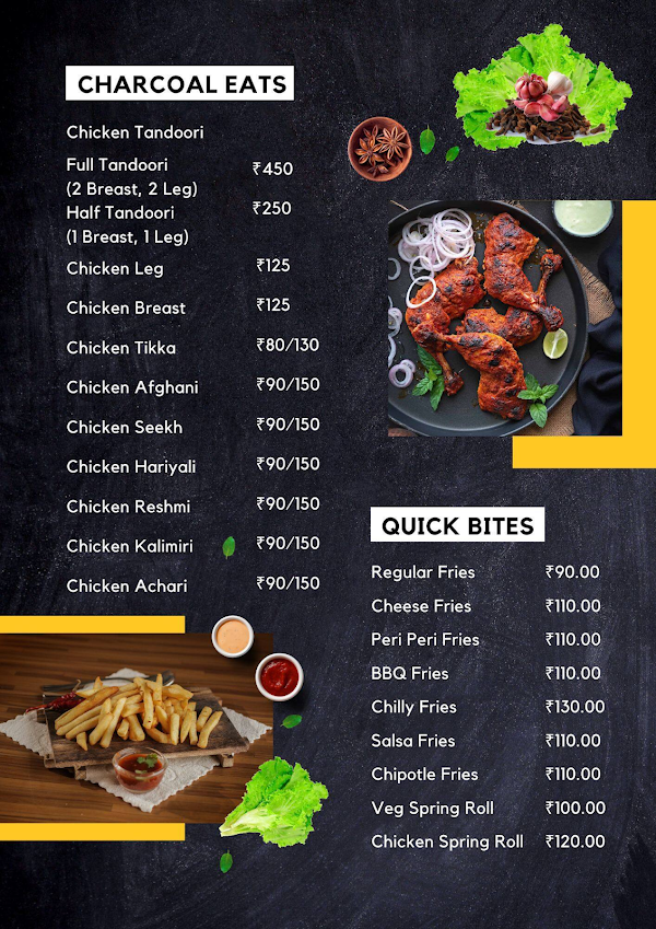 Farnaz Eatery menu 