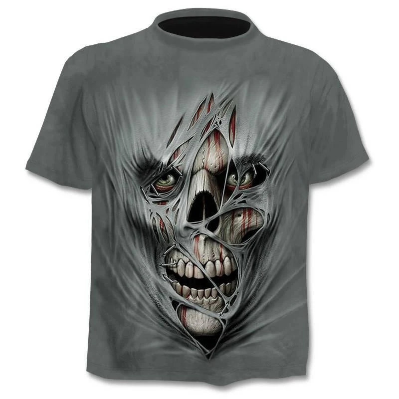 Title 12, Mens short-sleeved T-shirt with 3D digital sku...