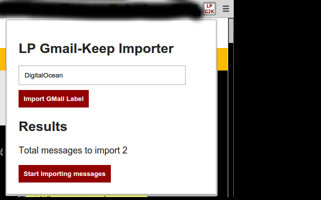 LP Gmail-Keep Importer