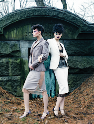 Fashion editorial featuring looks from Tom Ford.