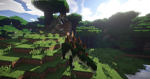 Screenshot Jurassic Mods for Minecraft PE