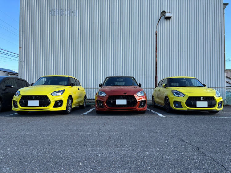 スイフトスポーツのランチオフ・ご近所オフ・SAB岐阜・綾野剛に関するカスタム事例の投稿画像1枚目