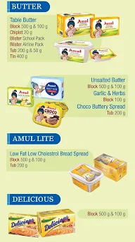 Amul Ice-Cream Parlour menu 2