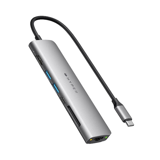 Bộ chia/ Hub Hyperdrive Slab 7-in-1 USB-C Hub (HD22H)