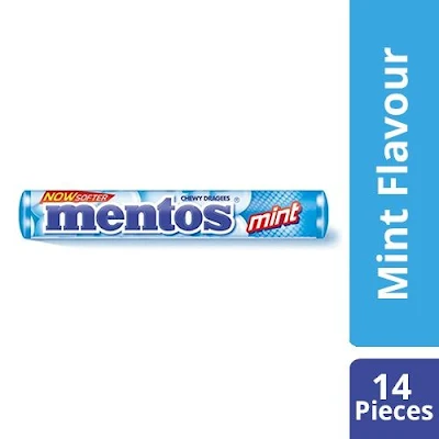 Mentos Chewy Candy Stick Rainbow Assorted Flavour - 28.6 gm