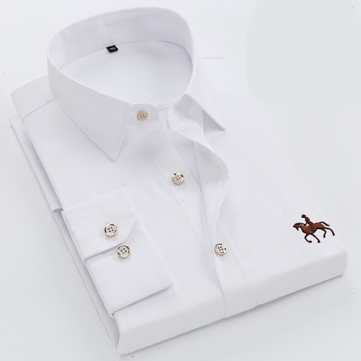Title 2, Mens Fashion Long Sleeve Shirt Casual Style Co...
