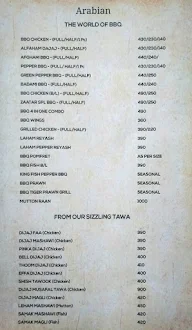 Zaatar Multicuisine Restaurant menu 2