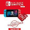 [Mã 2511Elsale0 Giảm 5% Đơn 400K] Máy Nintendo Switch H.a.c.k - Kèm Thẻ Nhớ