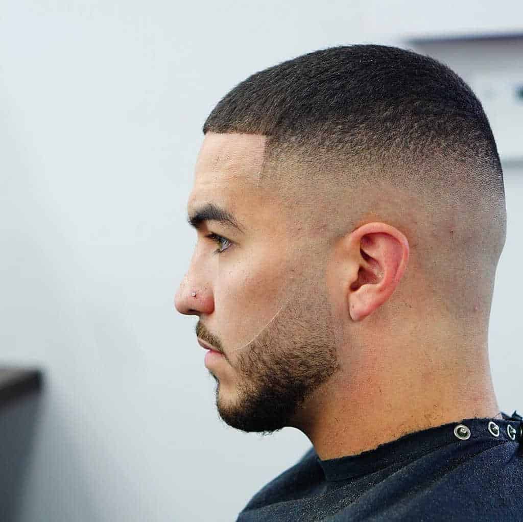 model buzz cut