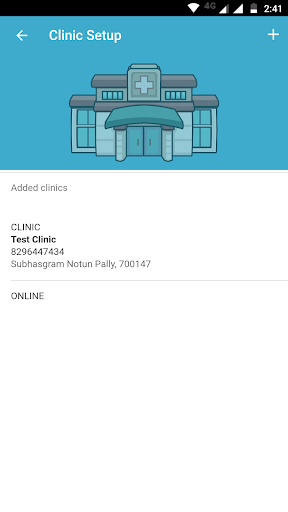 Screenshot HealthEIndia Doctors