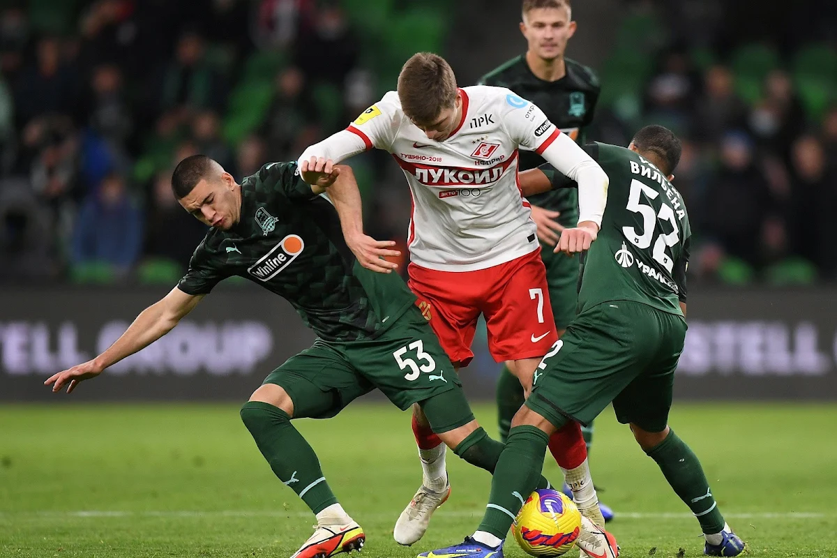 Krasnodar suspend le contrat de ses joueurs étrangers