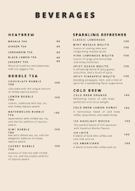 D'aromas Coffee menu 3