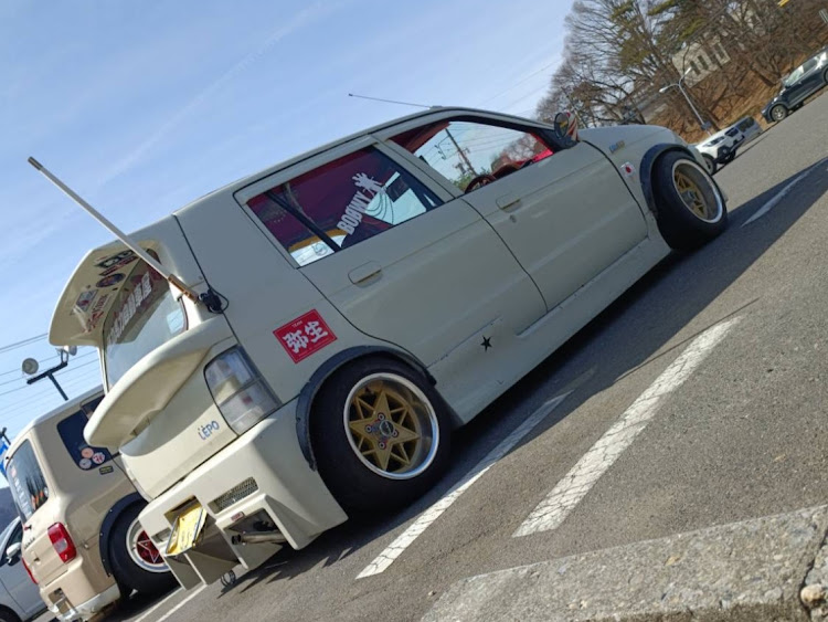 アルトのあなたの愛車のカスタム遍歴・信州諏訪 二代目 Pri Madonna・ha11s・チームパーカー・さよなら愛車に関するカスタム事例の投稿画像1枚目
