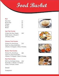 Food Basket menu 2
