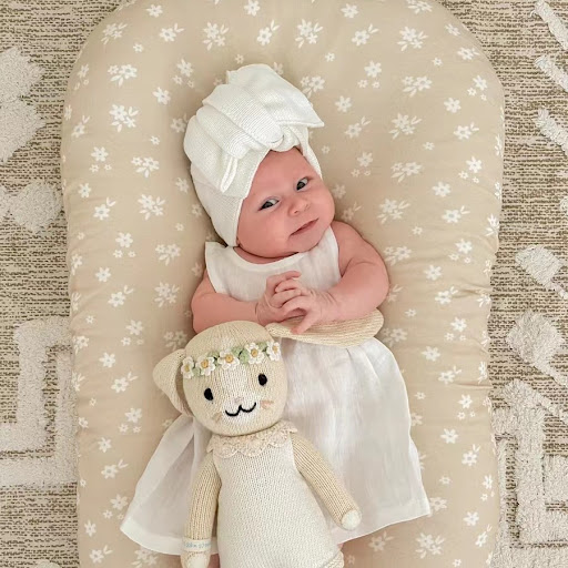 Title 22, Infant Cotton Thread Double Layer Bow Hair Band...