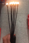 2pcs Warm light