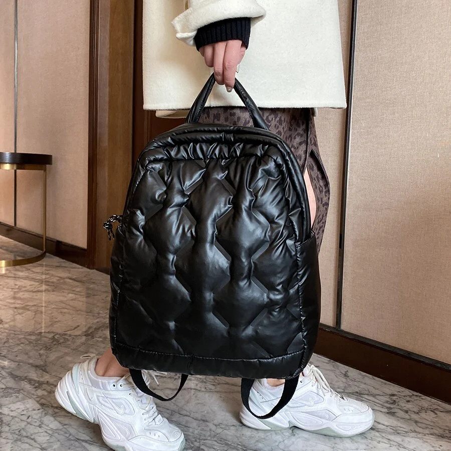 Fashion Casual Space Cotton Ladies Backpack