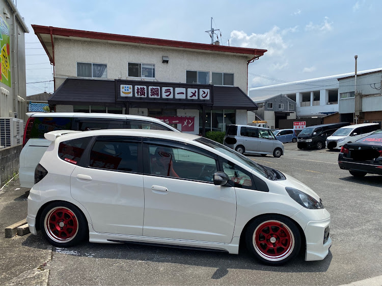 フィットのゆっくり走ろう福岡・90年代スタイル・一眼レフ撮影・宝満川・横綱ラーメンに関するカスタム事例の投稿画像9枚目