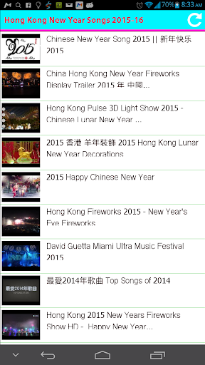 Hong Kong New Year Songs