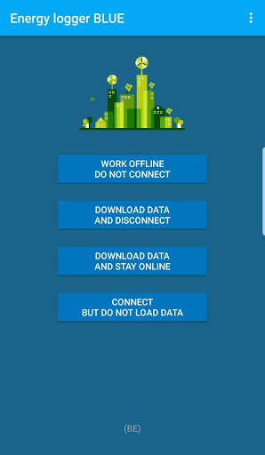 Screenshot Energy Logger BLUE