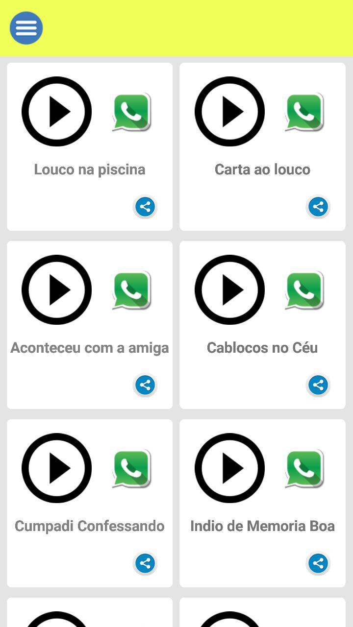 Sons de Piadas para Whats Screen 2