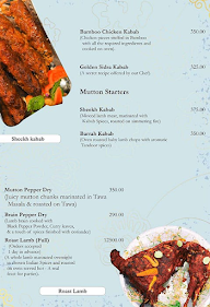 Golden Sidra Hotel menu 1