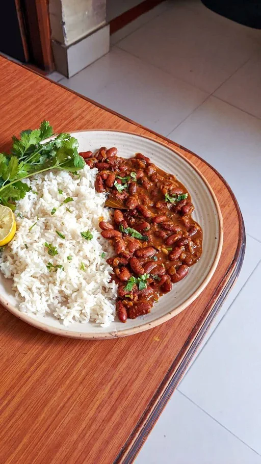 Rajma Chawal + Lassi