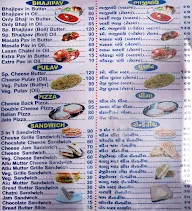 New Prince Bhajipav Corner menu 2