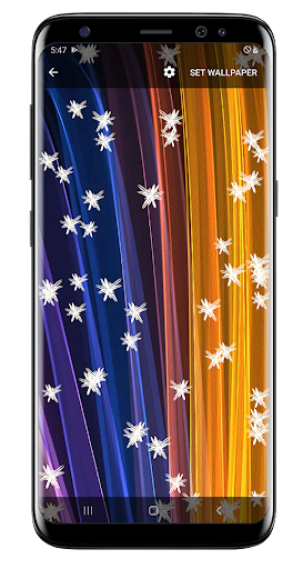 Abstract flowers wallpaper live