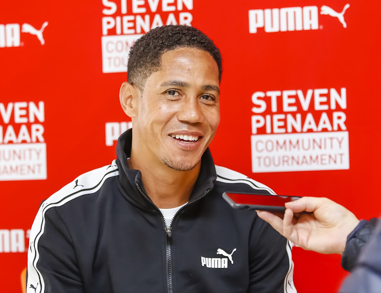 Former Everton midfielder Steven Pienaar attends his Steven Pienaar Community Cup games in Westbury, Johanneburg, this weekend.