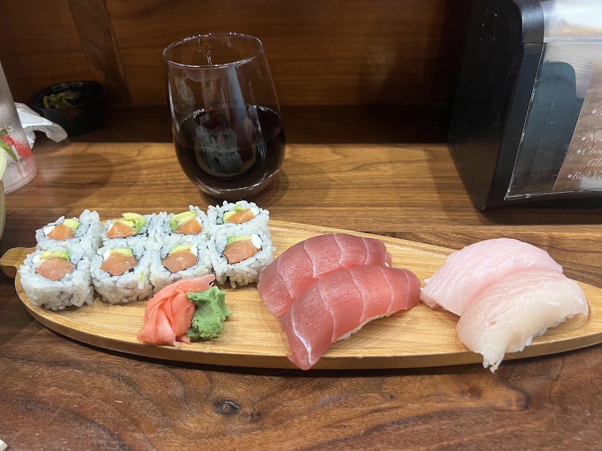 Gluten-Free at Bamboo Sushi Bar & Hibachi