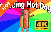 Dancing Hot Dogs Pop Stars HD New Tabs Themes small promo image