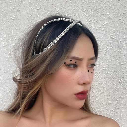 Title 1, Metal Cutout Cross Braided Geometric Headband, ...
