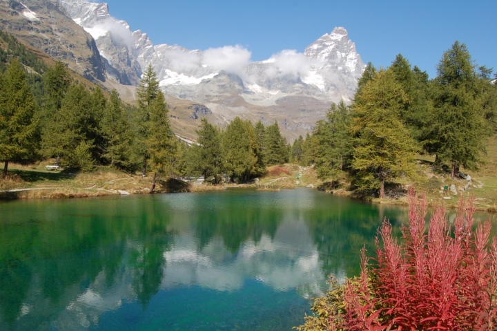 Il Cervino visto dal lago Blu di billo2008