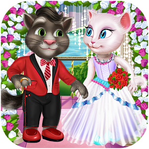 Download Talking Cats Wedding Dress up For PC Windows and Mac