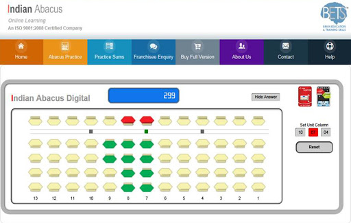 Indian Abacus Free Practice