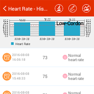    iCare Heart Rate Monitor Pro- screenshot  