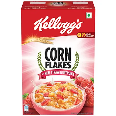 Kelloggs Strawberry Corn Flakes