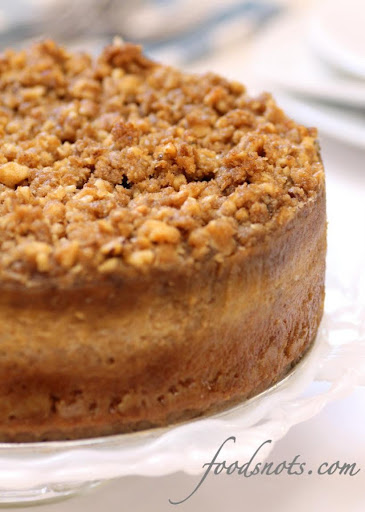 Pumpkin Walnut Cheesecake