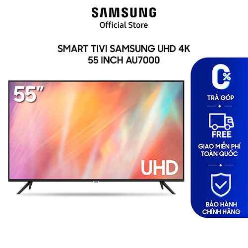 Smart Tv Samsung Uhd 4K 55 Inch Ua55Au7002Kxxv